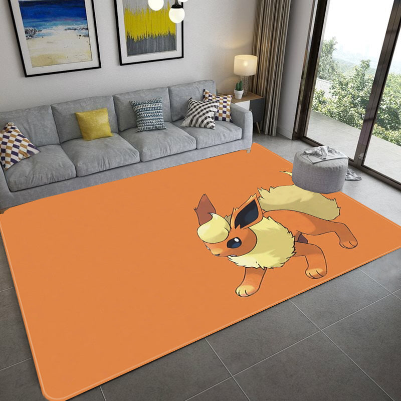 Pokemon Flanreon Cartoon Carpet Living Room Bedroom Mats Kitchen Bathroom Rugs