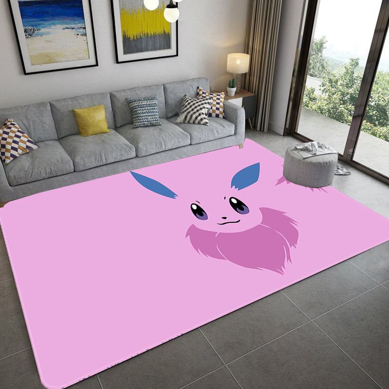Pokemon Flanreon Cartoon Carpet Living Room Bedroom Mats Kitchen Bathroom Rugs
