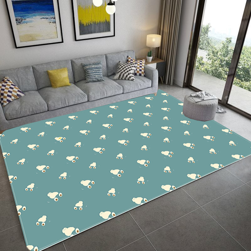 Pokemon Snorlax  Cartoon Carpet Living Room Bedroom Mats Kitchen Bathroom Rugs