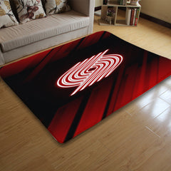 Portland Trail Basketball Blazers Carpet Living Room Bedroom Mats Kitchen Bathroom Rug