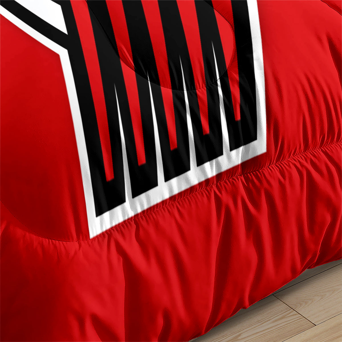 Portland Trail Blazers Basketball Comforter Pillowcase Sets Blanket All Season Reversible Quilted Duvet