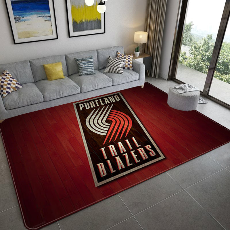 Portland Trail Blazers Carpet Living Room Bedroom Mats Kitchen Bathroom Rugs