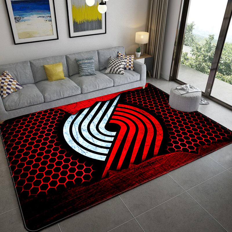Portland Trail Blazers Carpet Living Room Bedroom Mats Kitchen Bathroom Rugs