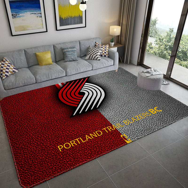 Portland Trail Blazers Carpet Living Room Bedroom Mats Kitchen Bathroom Rugs