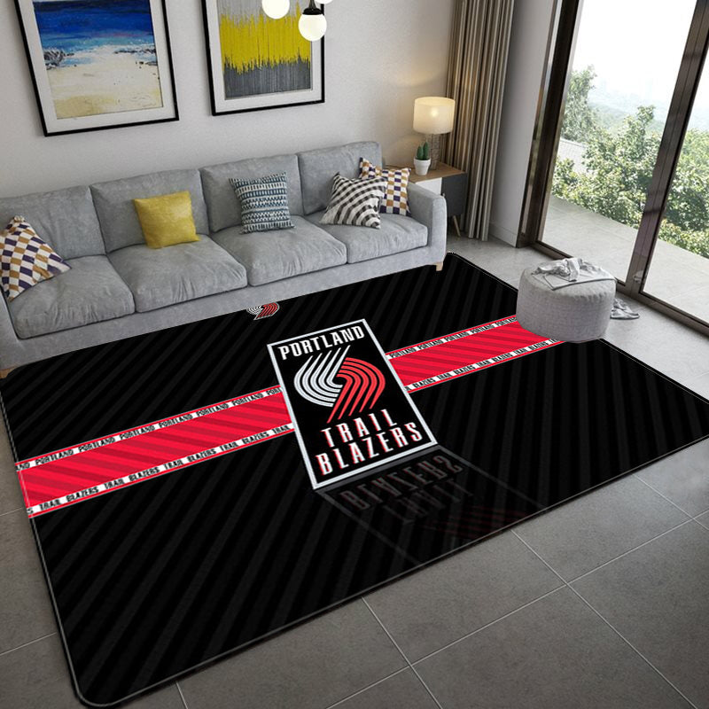 Portland Trail Blazers Carpet Living Room Bedroom Mats Kitchen Bathroom Rugs
