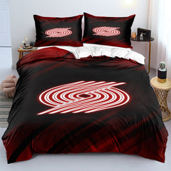 Portland Basketball Trail Blazers Bedding Set Quilt Cover Without Filler