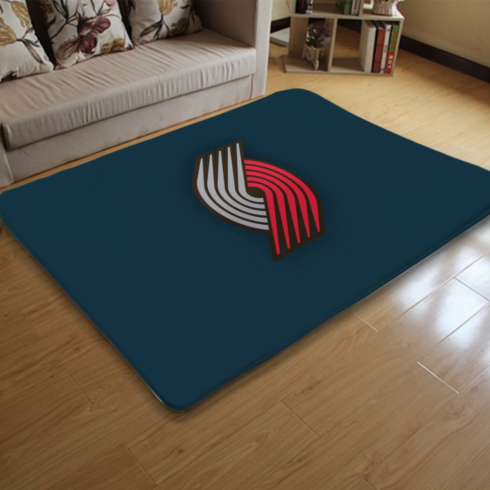 Portland Trail Basketball Blazers Carpet Living Room Bedroom Mats Kitchen Bathroom Rug