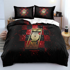 Portland Basketball Trail Blazers Bedding Set Quilt Cover Without Filler