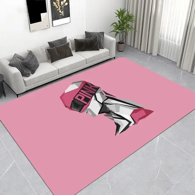 Power Ranger Cosplay Carpet Living Room Bedroom Sofa Rug Door Mat