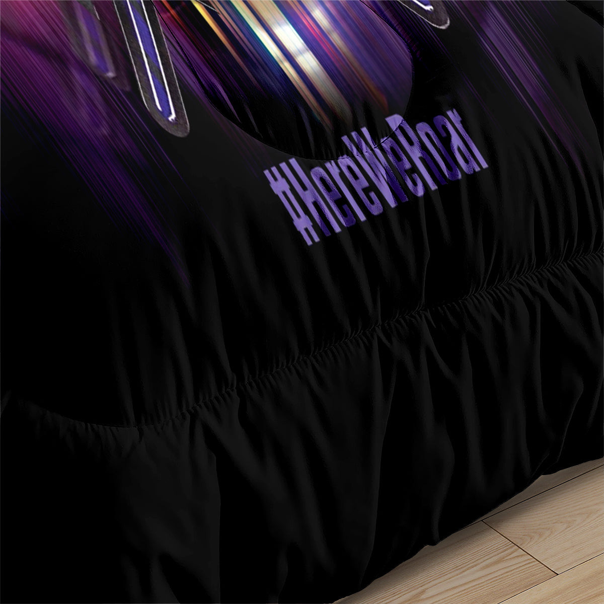 Sacramento Kings Basketball Comforter Pillowcase Sets Blanket All Season Reversible Quilted Duvet