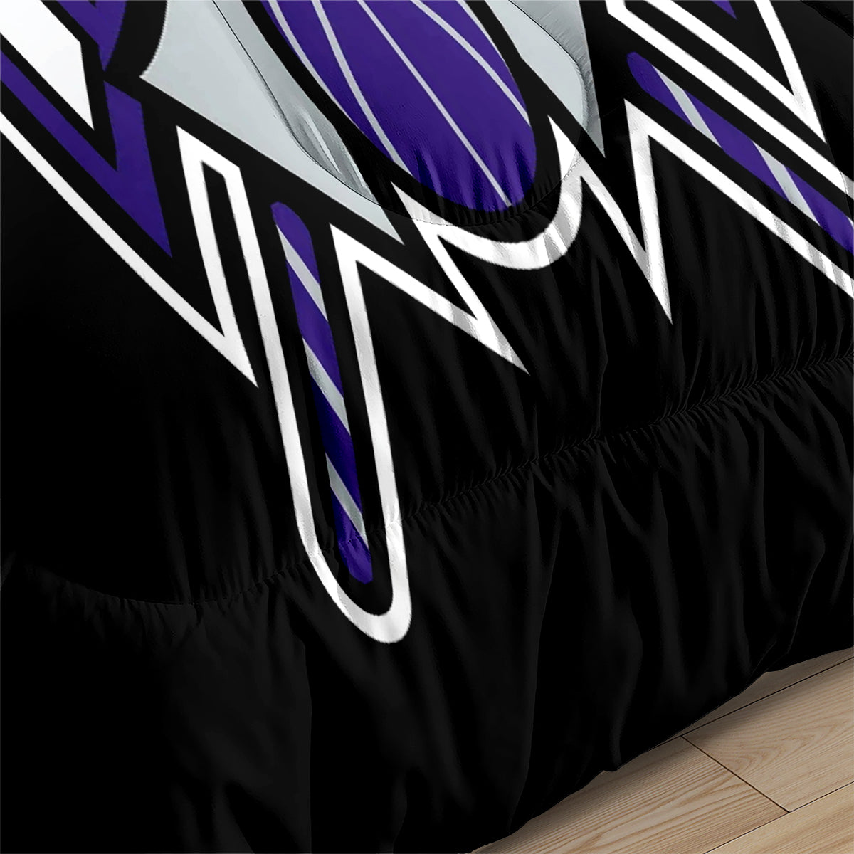 Sacramento Kings Basketball Comforter Pillowcase Sets Blanket All Season Reversible Quilted Duvet