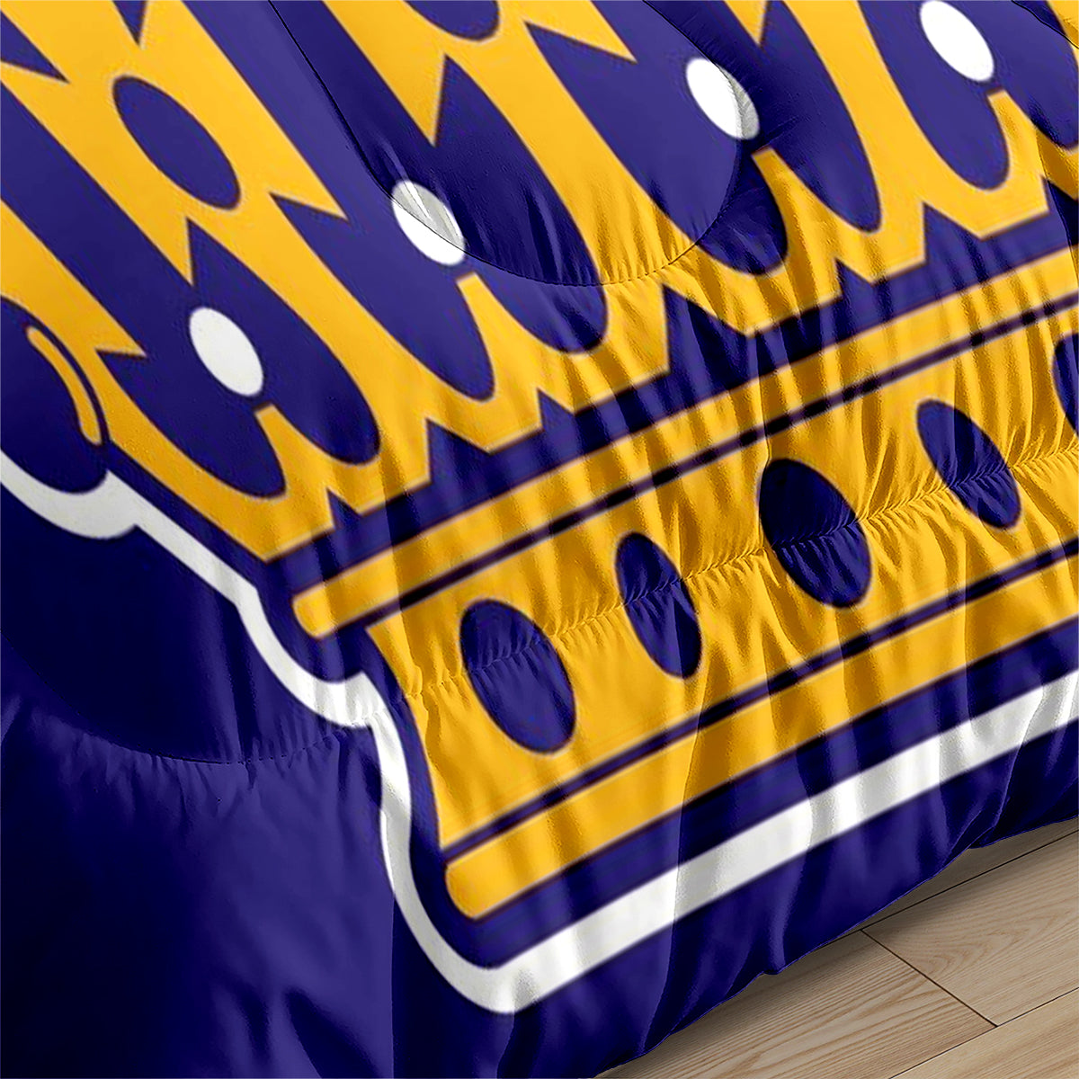 Sacramento Kings Basketball Comforter Pillowcase Sets Blanket All Season Reversible Quilted Duvet