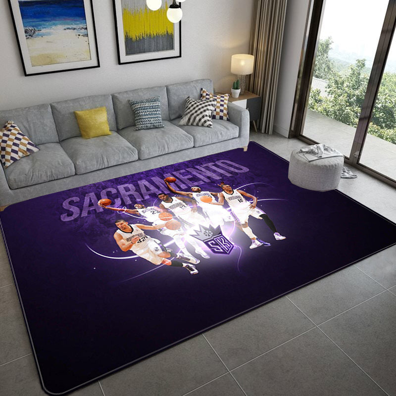 Sacramento Kings Carpet Living Room Bedroom Mats Kitchen Bathroom Rugs