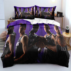 Sacramento Basketball Kings Bedding Set Quilt Cover Without Filler