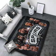 San Antonio Basketball Spurs Carpet Living Room Bedroom Mats Kitchen Bathroom Rug