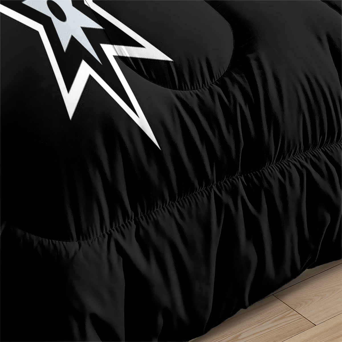 San Antonio Spurs Basketball Comforter Pillowcase Sets Blanket All Season Reversible Quilted Duvet