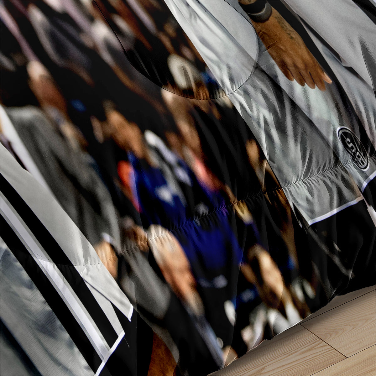 San Antonio Spurs Basketball Comforter Pillowcase Sets Blanket All Season Reversible Quilted Duvet
