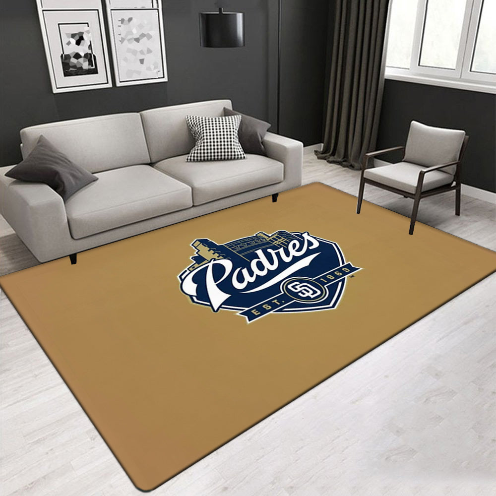 San Diego Padres Carpet Living Room Bedroom Mats Kitchen Bathroom Rugs