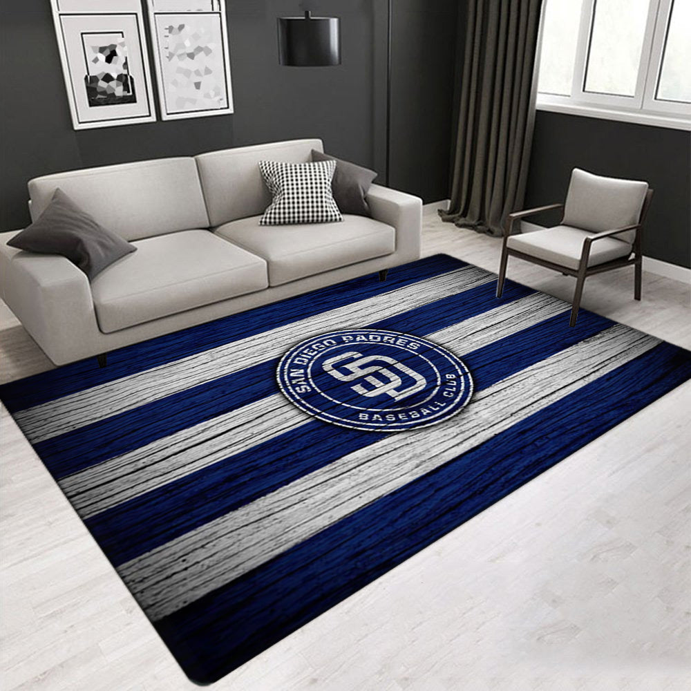 San Diego Padres Carpet Living Room Bedroom Mats Kitchen Bathroom Rugs