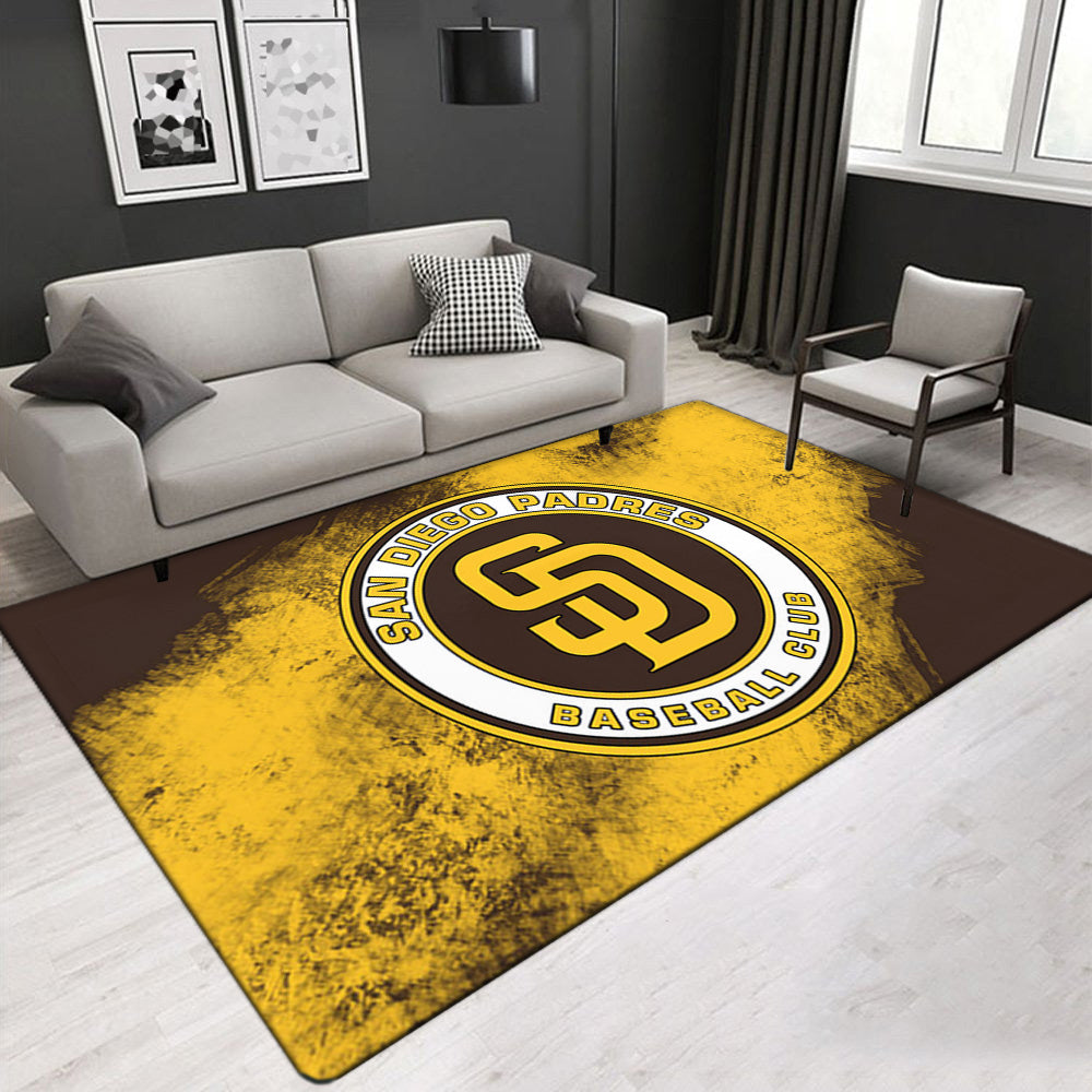 San Diego Padres Carpet Living Room Bedroom Mats Kitchen Bathroom Rugs
