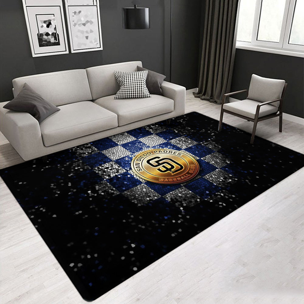 San Diego Padres Carpet Living Room Bedroom Mats Kitchen Bathroom Rugs
