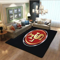 San Francisco 49ers Football Team Carpet Living Room Bedroom Mats Kitchen Bathroom Rugs