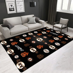 San Francisco Giants Carpet Living Room Bedroom Mats Kitchen Bathroom Rugs