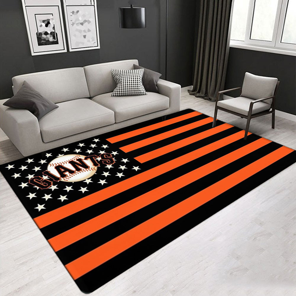 San Francisco Giants Carpet Living Room Bedroom Mats Kitchen Bathroom Rugs