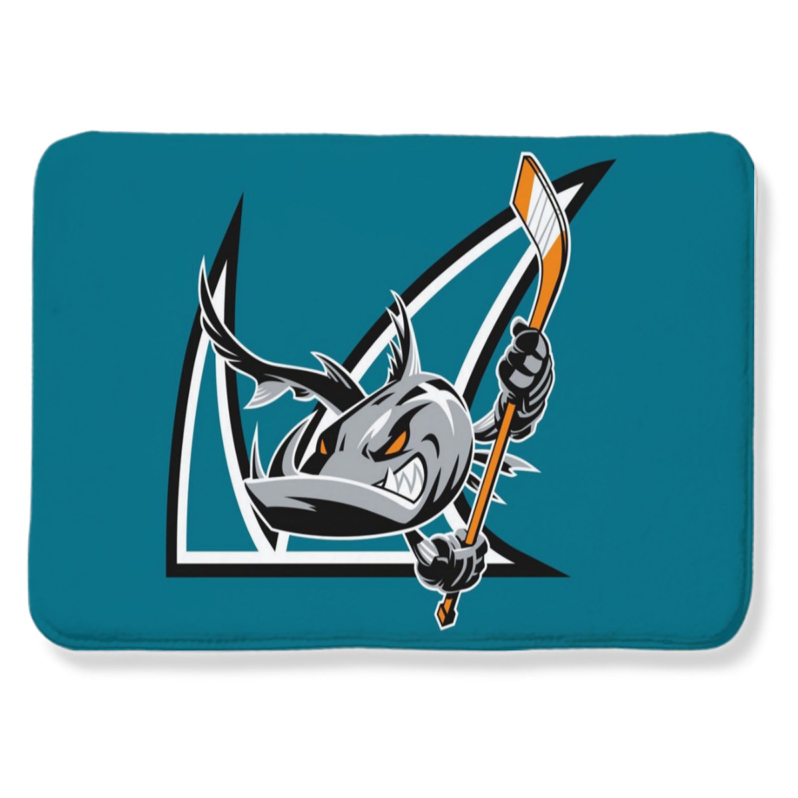 San Jose Sharks Hockey League Carpet Living Room Bedroom Mats Kitchen Bathroom Rugs