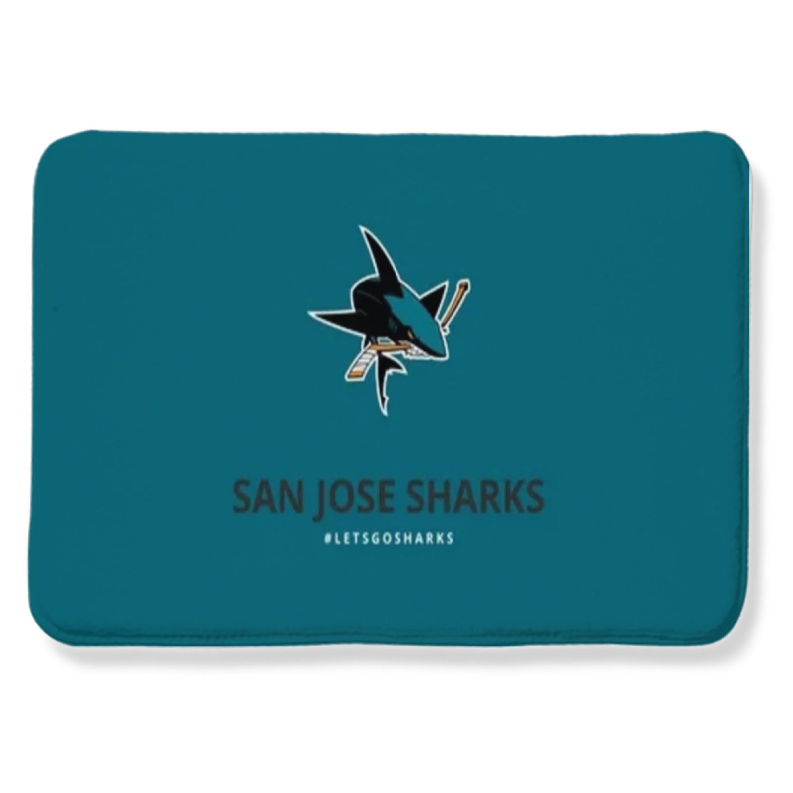 San Jose Sharks Hockey League Carpet Living Room Bedroom Mats Kitchen Bathroom Rugs