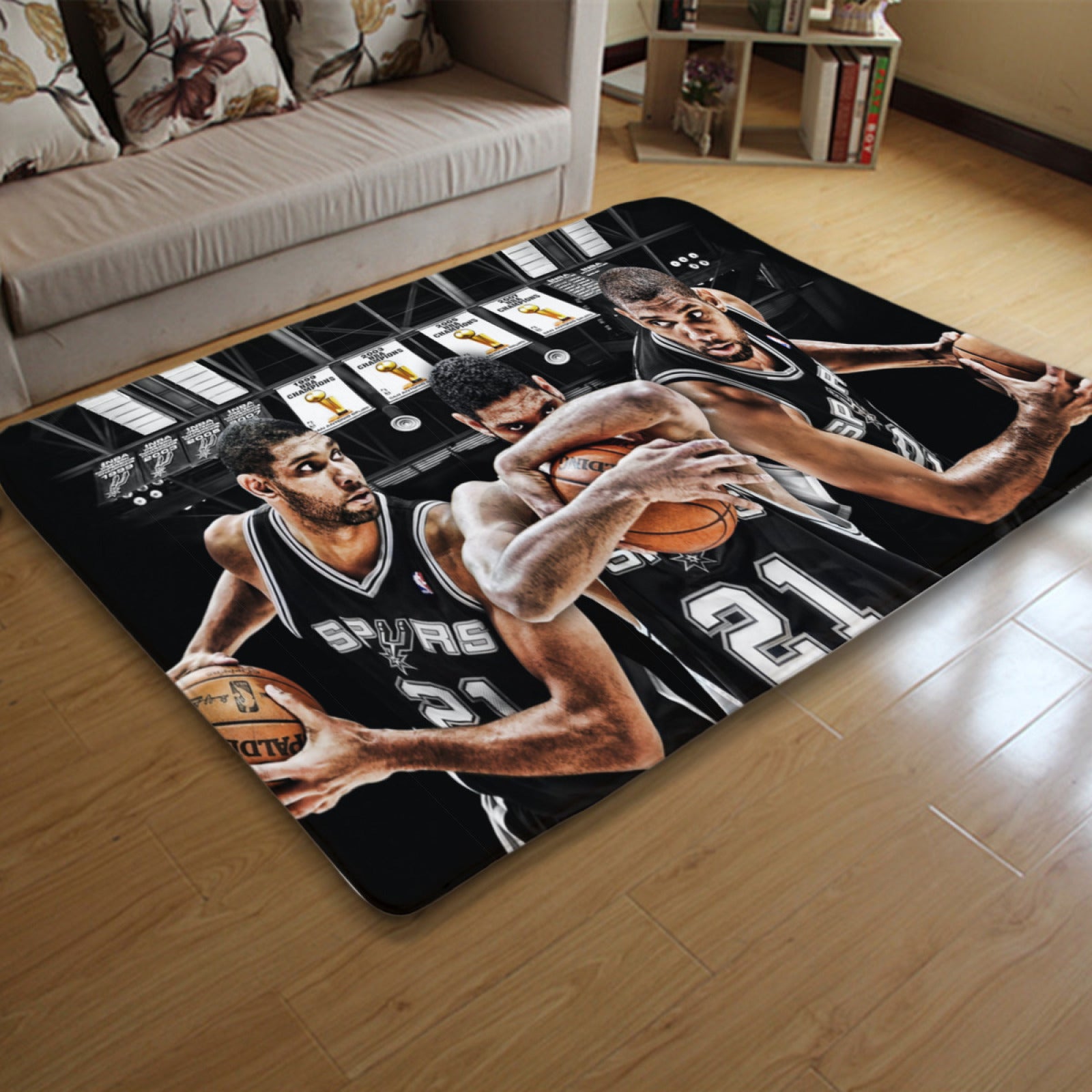 San Antonio Basketball Spurs Carpet Living Room Bedroom Mats Kitchen Bathroom Rug