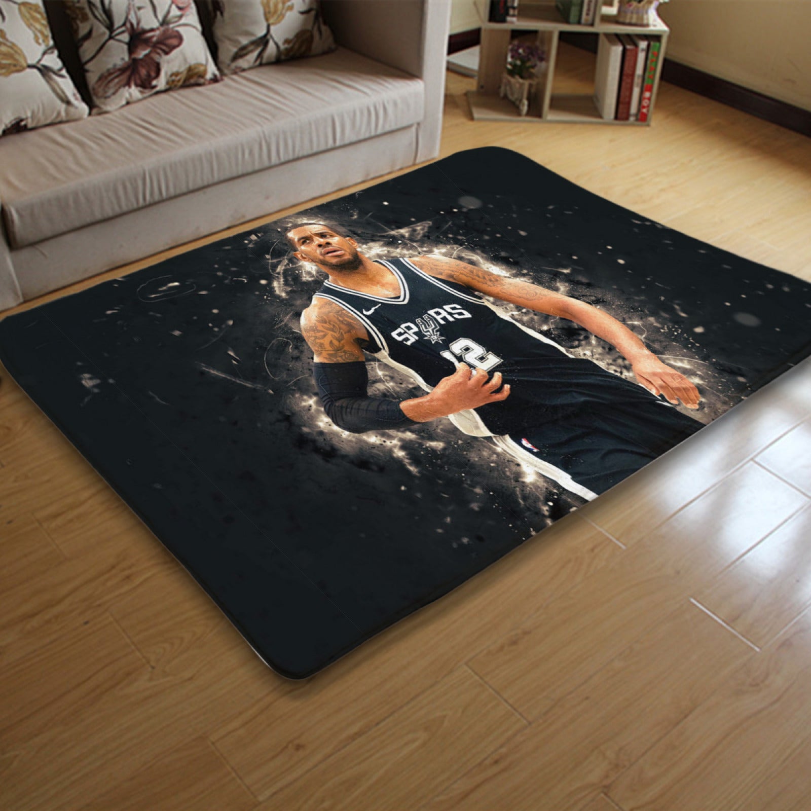 San Antonio Basketball Spurs Carpet Living Room Bedroom Mats Kitchen Bathroom Rug