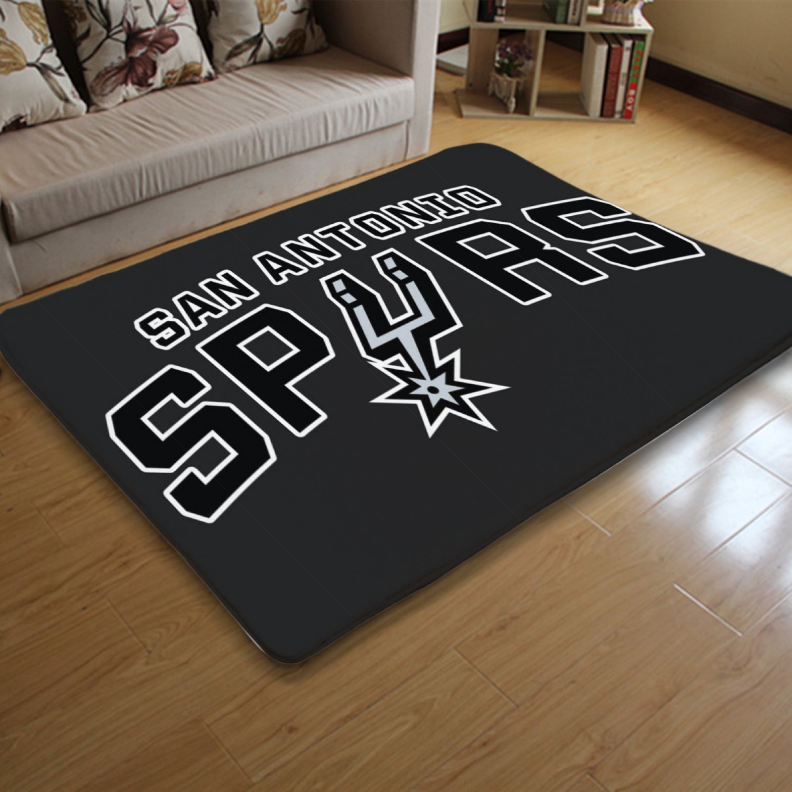 San Antonio Basketball Spurs Carpet Living Room Bedroom Mats Kitchen Bathroom Rug