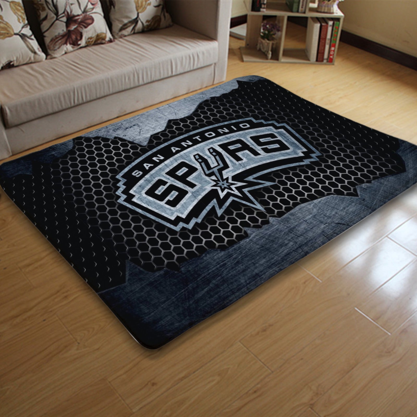 San Antonio Basketball Spurs Carpet Living Room Bedroom Mats Kitchen Bathroom Rug