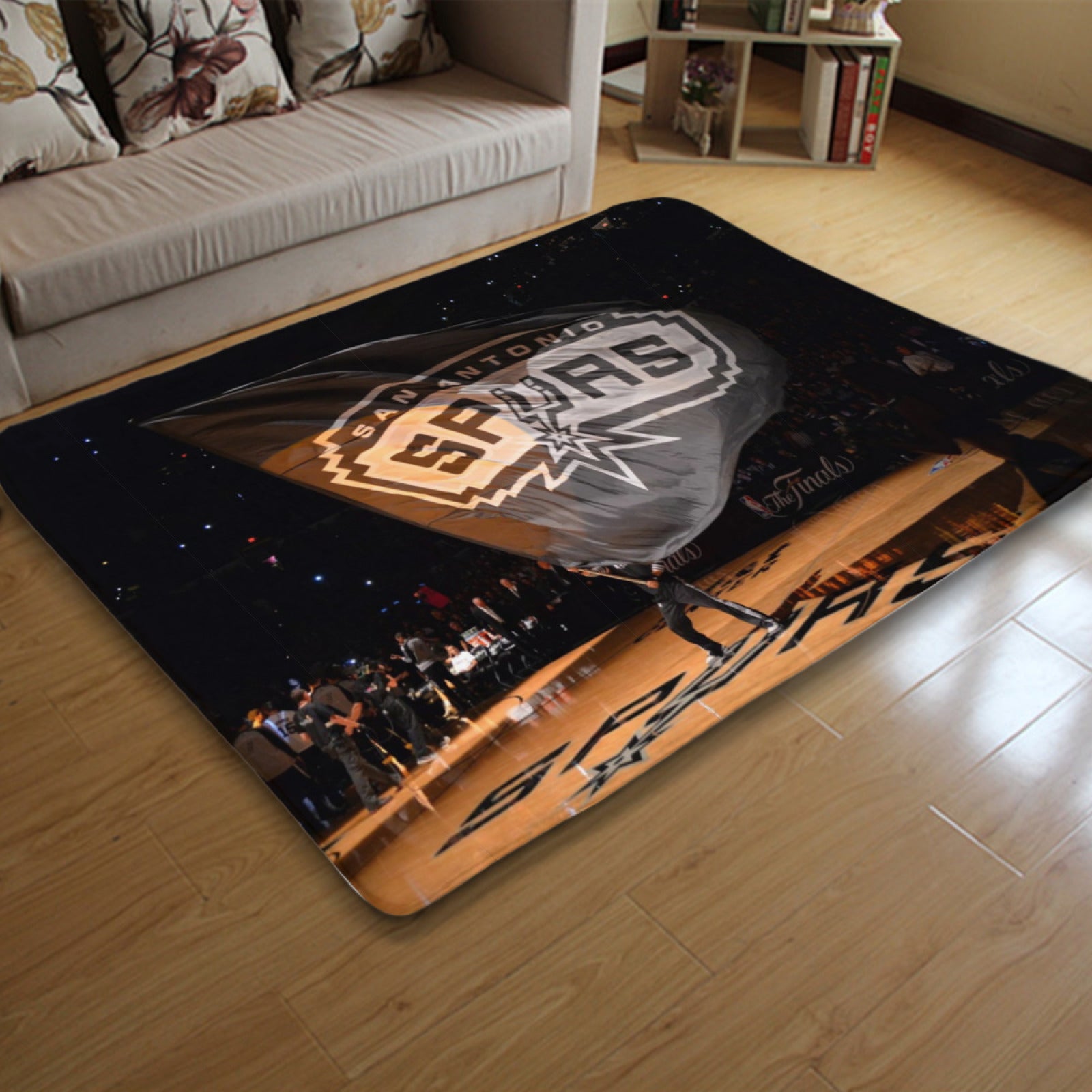 San Antonio Basketball Spurs Carpet Living Room Bedroom Mats Kitchen Bathroom Rug