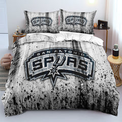 San Antonio Basketball Spurs Bedding Set Quilt Cover Without Filler