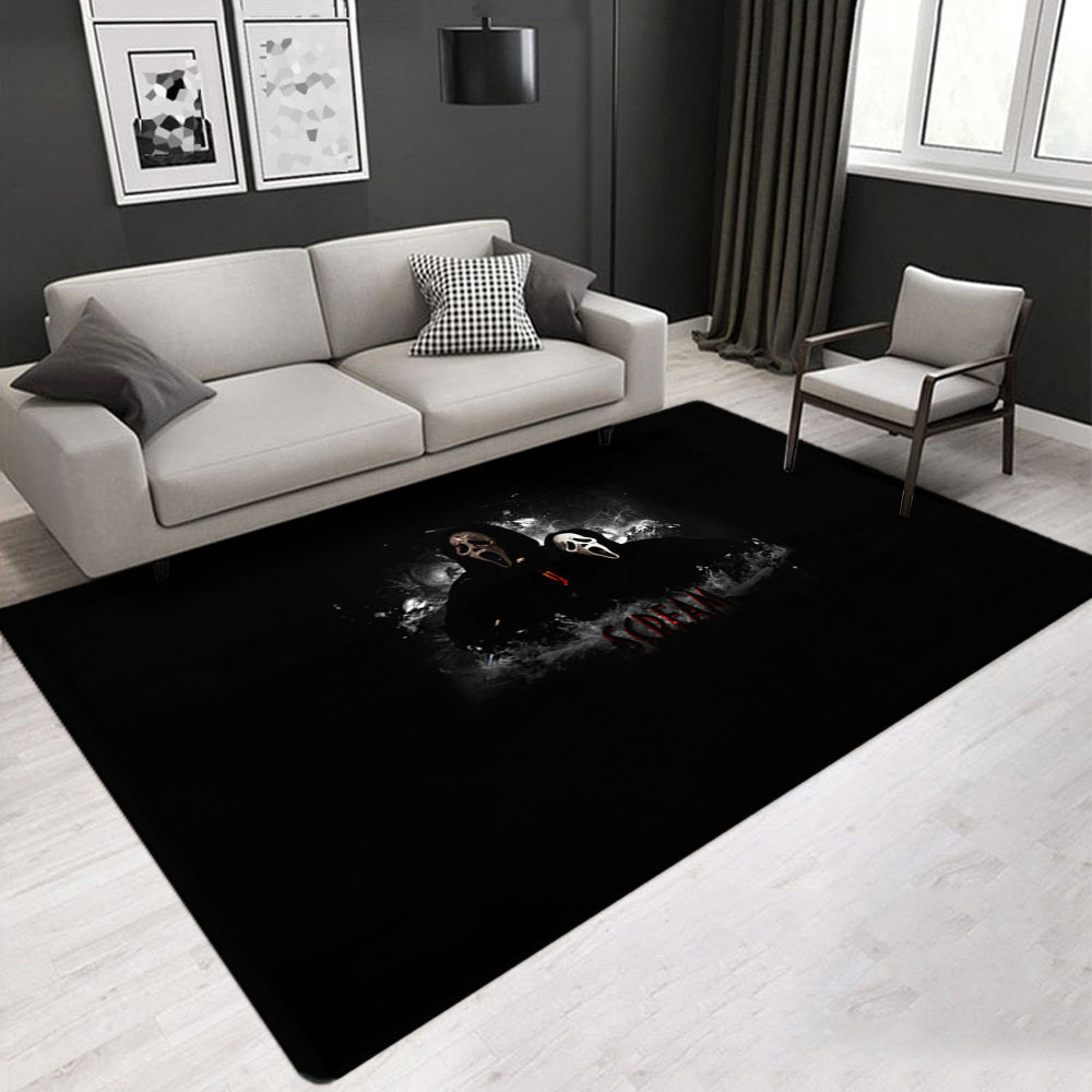Scream Horror Movie Carpet Living Room Bedroom Mats Kitchen Bathroom Rugs