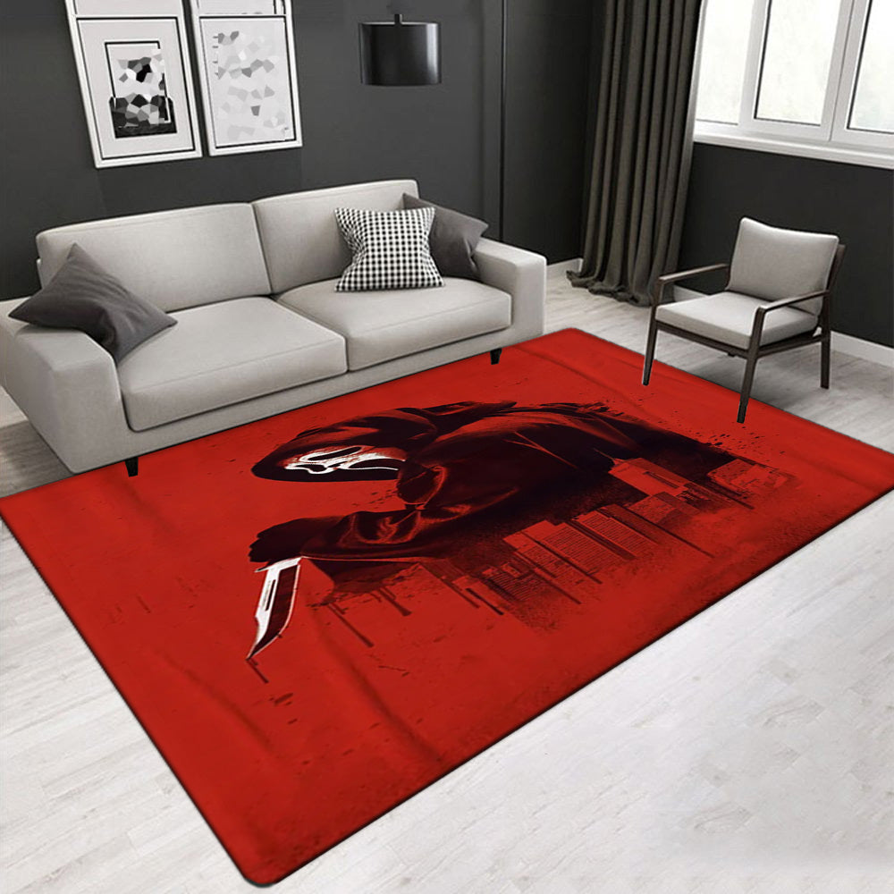 Scream Horror Movie Carpet Living Room Bedroom Mats Kitchen Bathroom Rugs