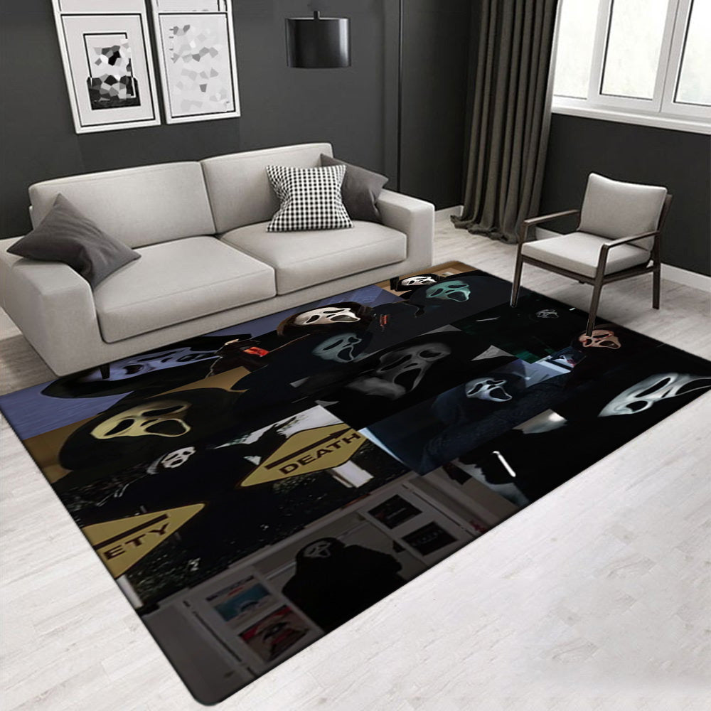 Scream Horror Movie Carpet Living Room Bedroom Mats Kitchen Bathroom Rugs
