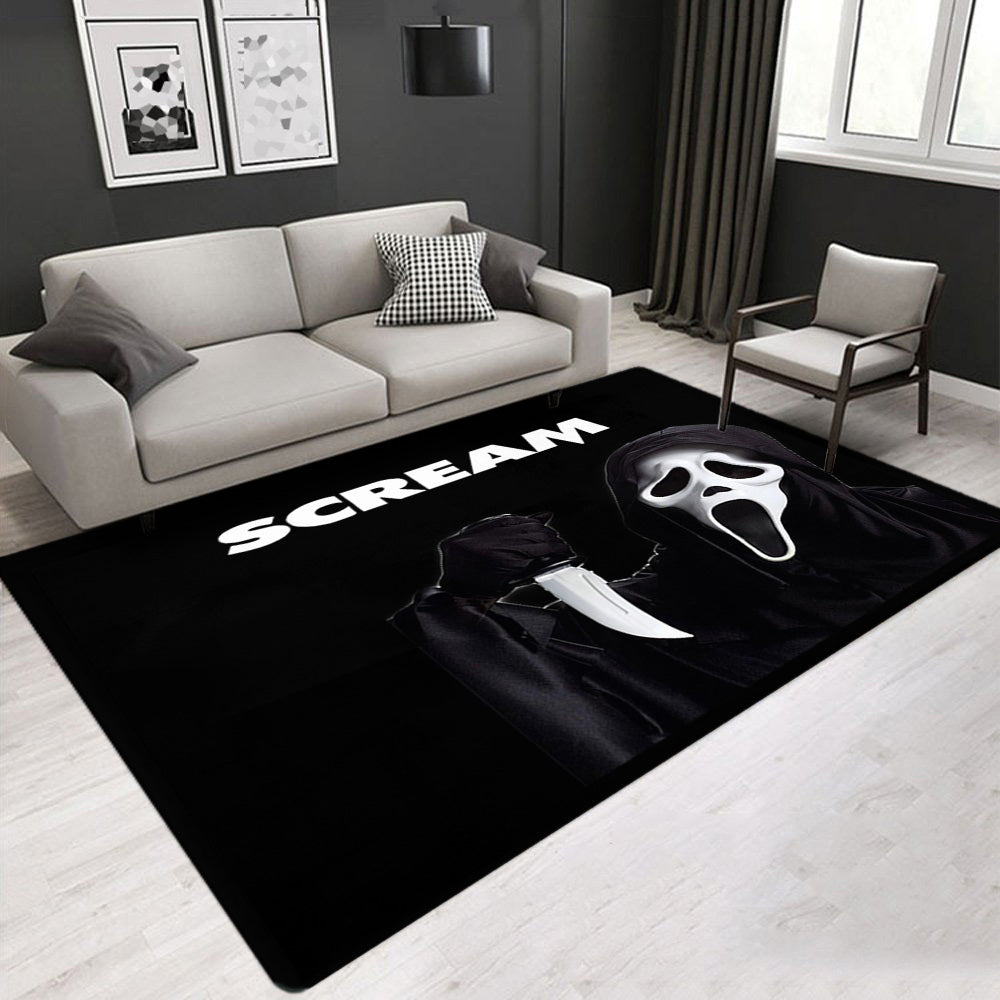 Scream Horror Movie Carpet Living Room Bedroom Mats Kitchen Bathroom Rugs