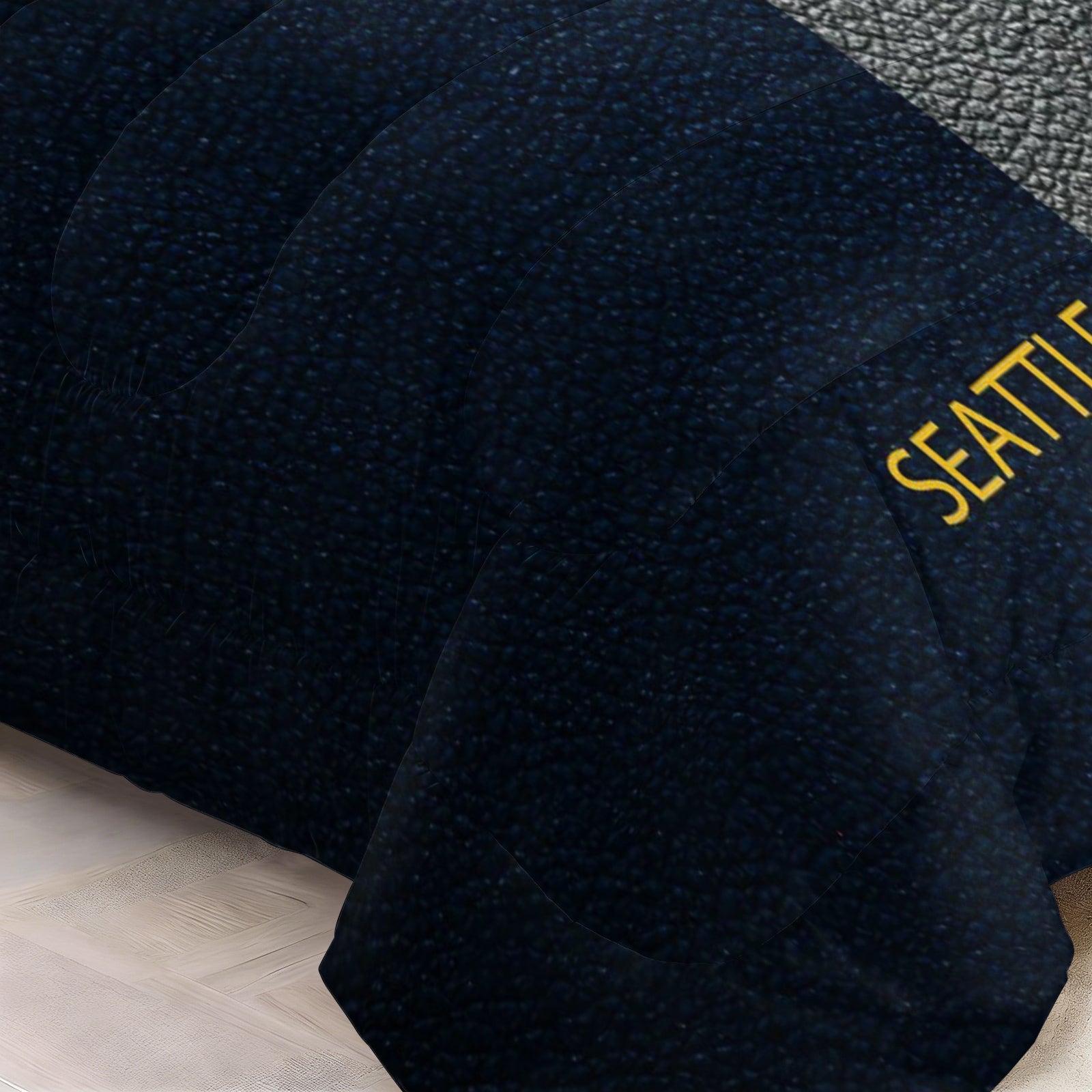 Seattle Seahawks Comforter Pillowcase Sets Blanket All Season Reversible Quilted Duvet