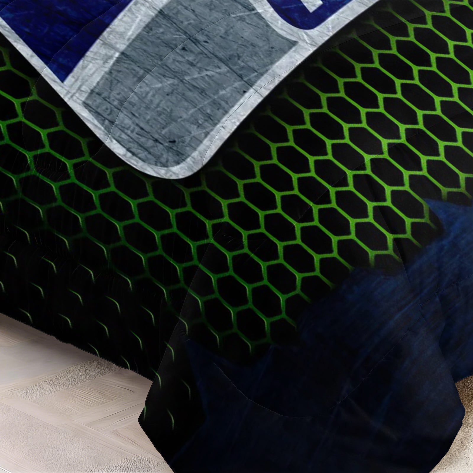Seattle Seahawks Comforter Pillowcase Sets Blanket All Season Reversible Quilted Duvet