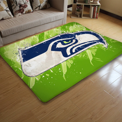 Seattle Seahawks Football Team Carpet Living Room Bedroom Mats Kitchen Bathroom Rugs