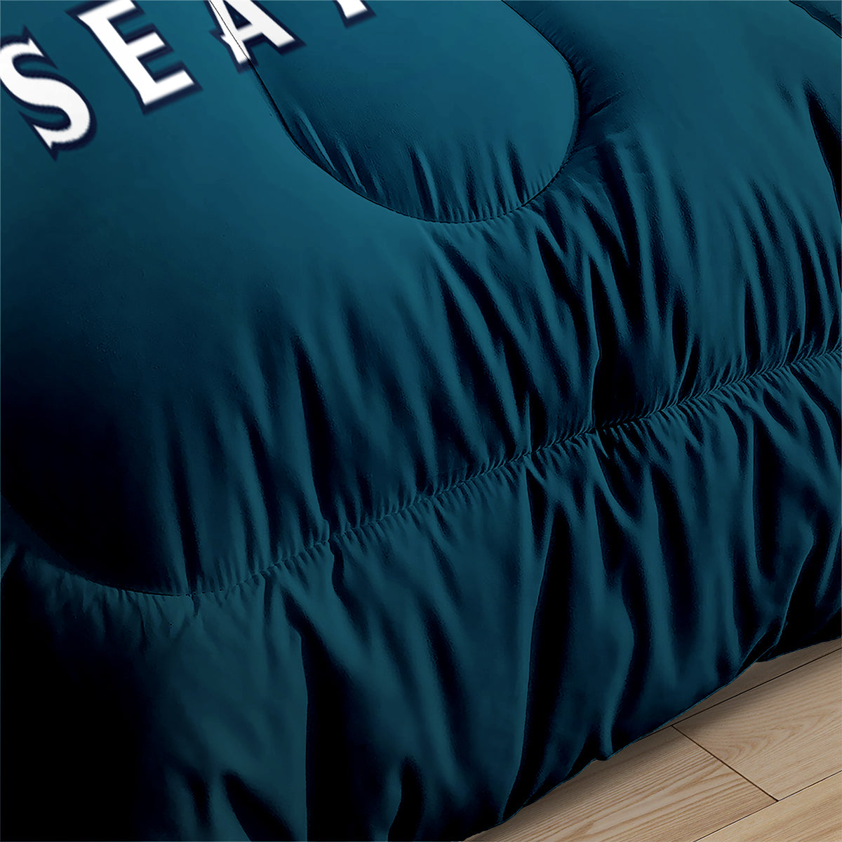 Seattle Seahawks Football Team Comforter Pillowcase Sets Blanket All Season Reversible Quilted Duvet
