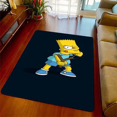 The Simpsons Graphic Carpet Living Room Bedroom Sofa Rug Door Mat Kitchen Bathroom Mats for Kids