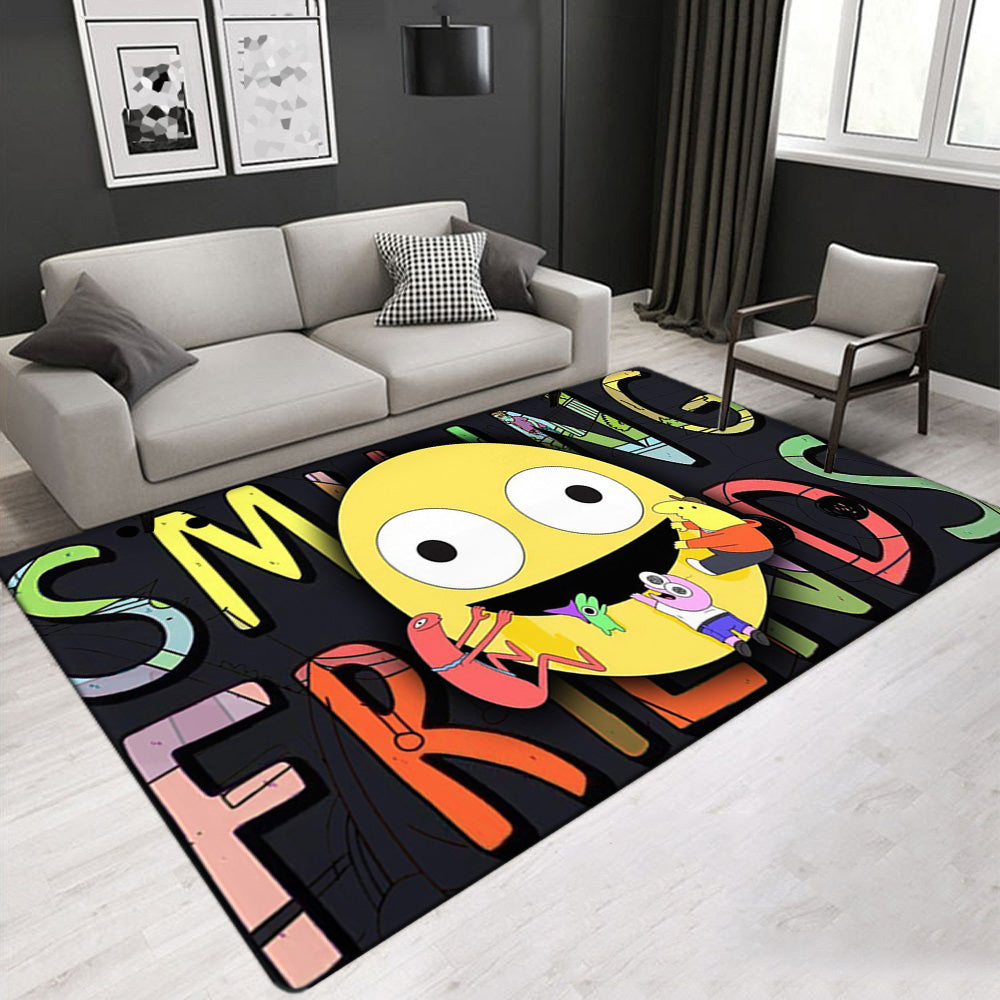 Smiling Friends Carpet Living Room Bedroom Mats Kitchen Bathroom Rugs