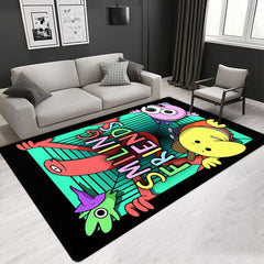Smiling Friends Carpet Living Room Bedroom Mats Kitchen Bathroom Rugs