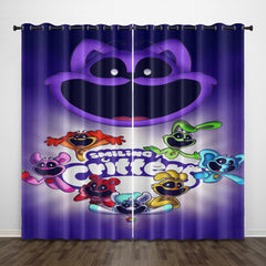 Smiling Critters Blackout Curtains Drapes For Window Treatment Set