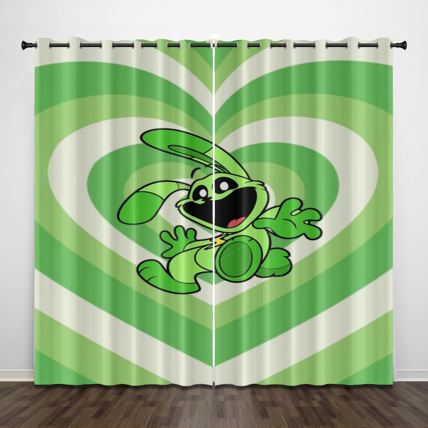 Smiling Critters Blackout Curtains Drapes For Window Treatment Set