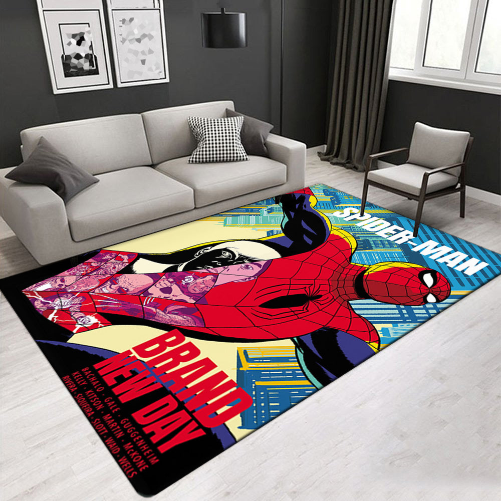 Spiderman Brand New Day Carpet Living Room Bedroom Mats Kitchen Bathroom Rugs